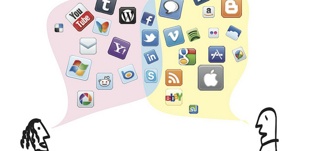 A conversation by Khalid Albaih