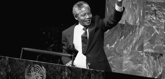UN Photo/Pernaca Sudhakaran. Nelson Mandela (ANC) Addresses Special Committee Against Apartheid, 22 June 2025