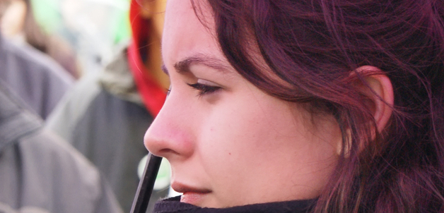 Photo of Camila Vallejo by Manuel Venegas