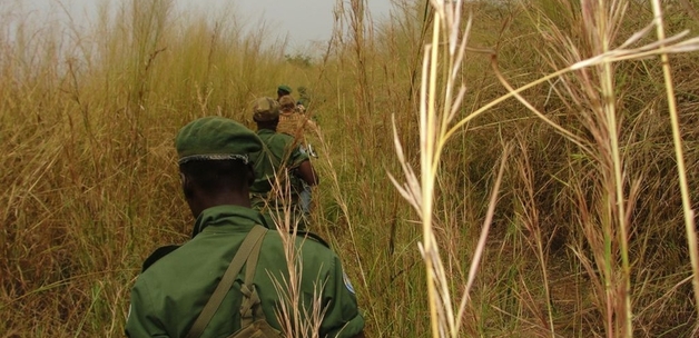 Marching to LRA camp /  ENOUGH Project via flickr