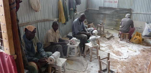 Workplace in Kibera, Nairobi, 2010 / Anouk Rutten