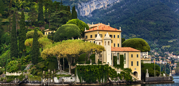 Photo by Daniel Peckham - Villa del Balbianello on Lake Como, Italy
