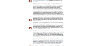 What is new in the Living analysis?