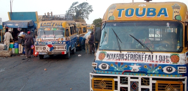 Public Transport in Dakar, Senegal.