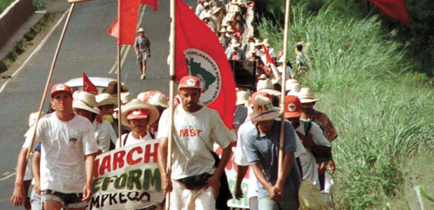 Members of Brazil’s landless movement
